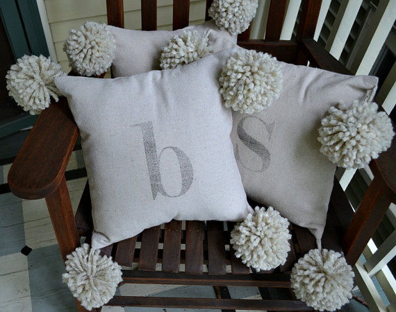 Monogram Pillow Ideas