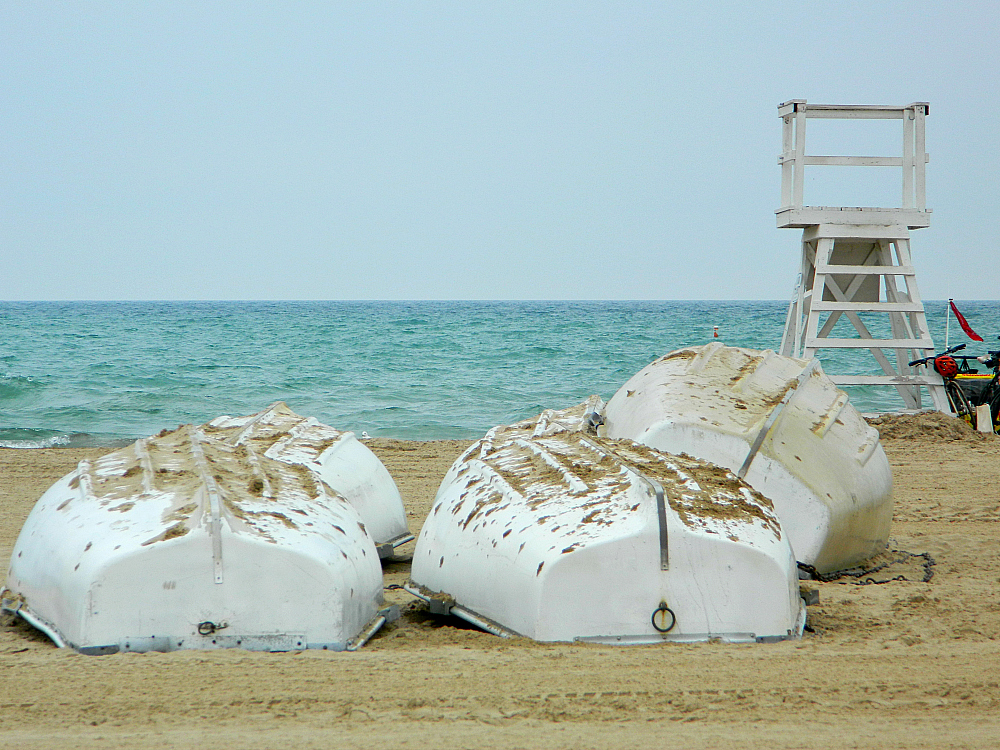 Chicago Beach Lake Michigan