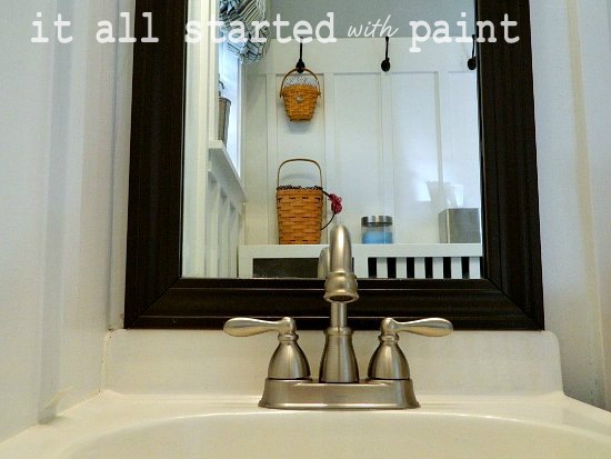 how-to-frame-bathroom-mirror