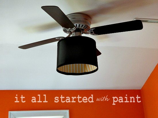 Ceiling Fan Makeover