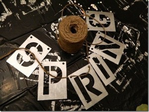 vintage-metal-letter-diy-with-paint-stencils