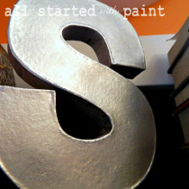 faux-metallic-letter-anthropologie-knock-off