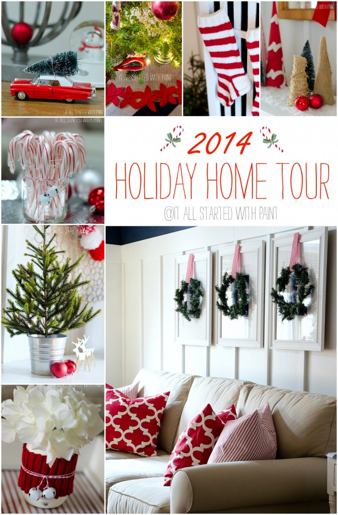 red white christmas decorating ideas