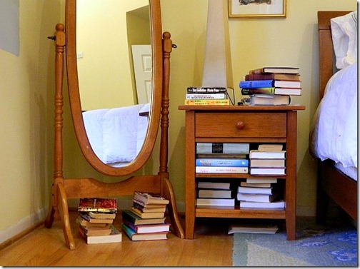 Master Bedroom Before side table