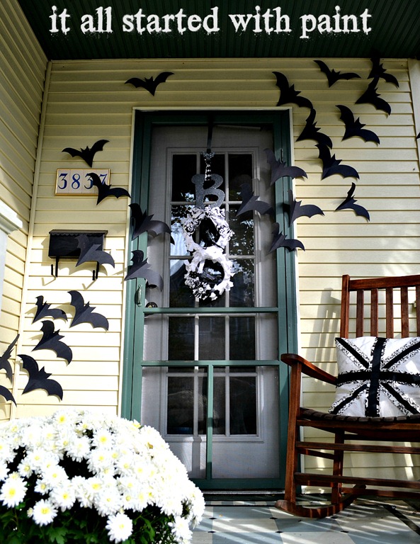 Halloween Front Door Idea