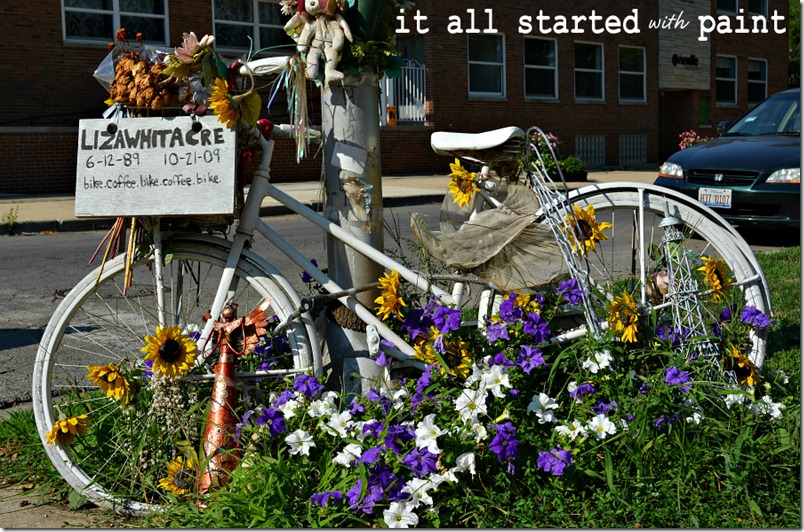 chicago-ghost-bike-hamlin-park-intersection