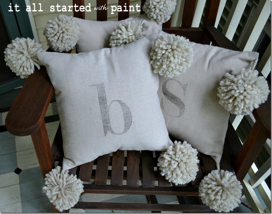 monogram_pom_pillow_drop_cloth