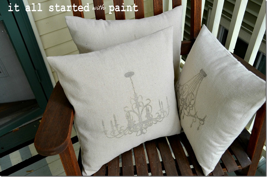 pillow-with-chandelier-graphic-transfer-cotton