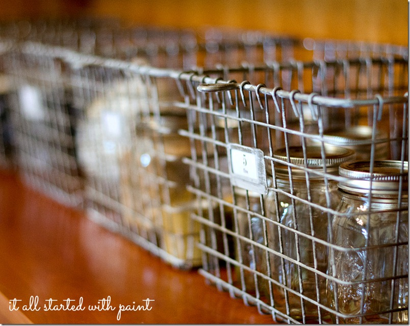 How To Make New Locker Baskets Look Vintage