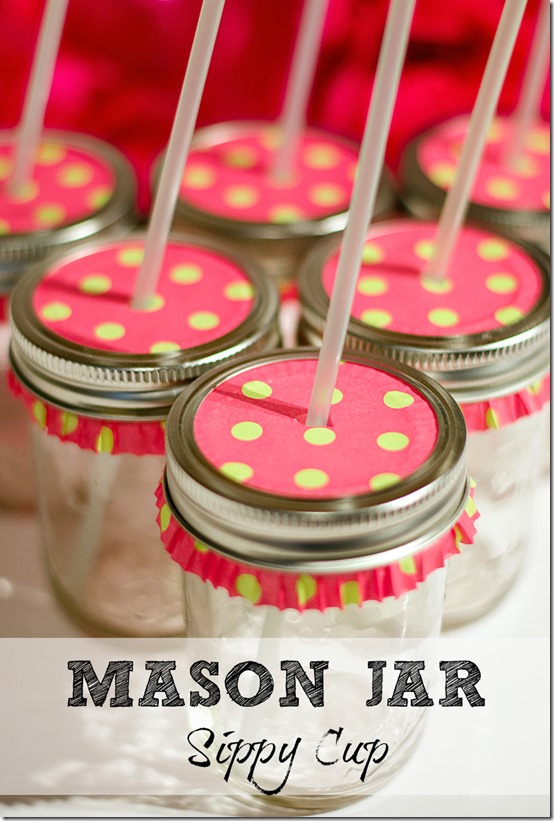 DIY: How to Make a Glass Sippy Cup using a Mason Jar