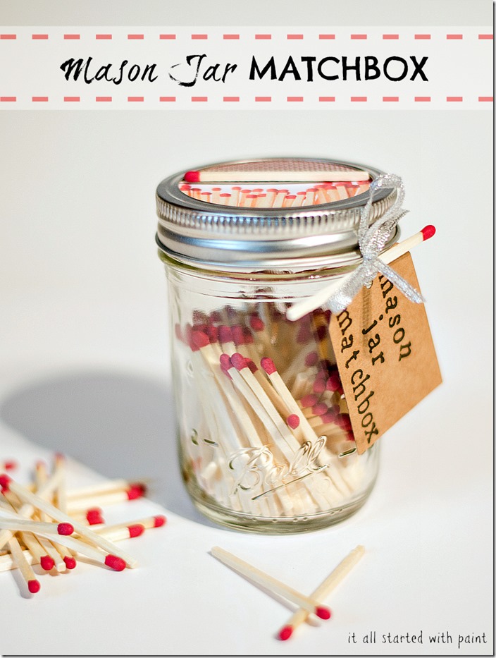 mason-jar-match-box label