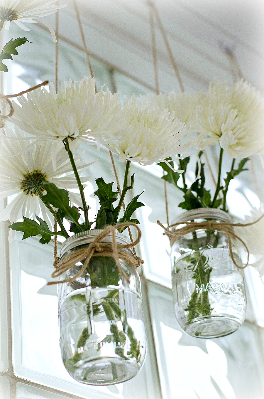 Mason Jar Craft Ideas - Mason Jar Vases