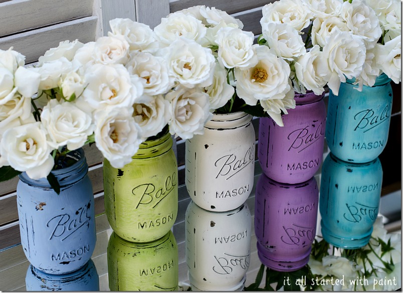 mason-jars-painted-distressed-6 mason-jars-painted-distressed-6
