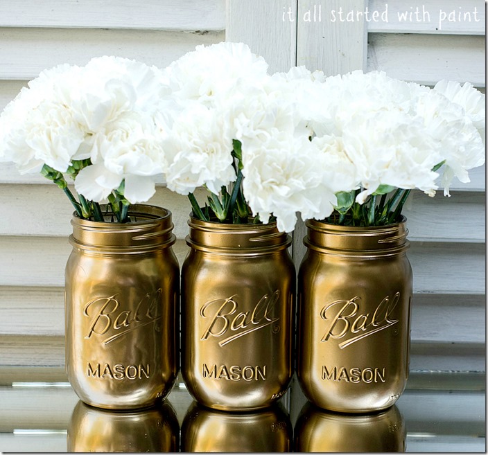 gold-painted-mason-jar-metallic