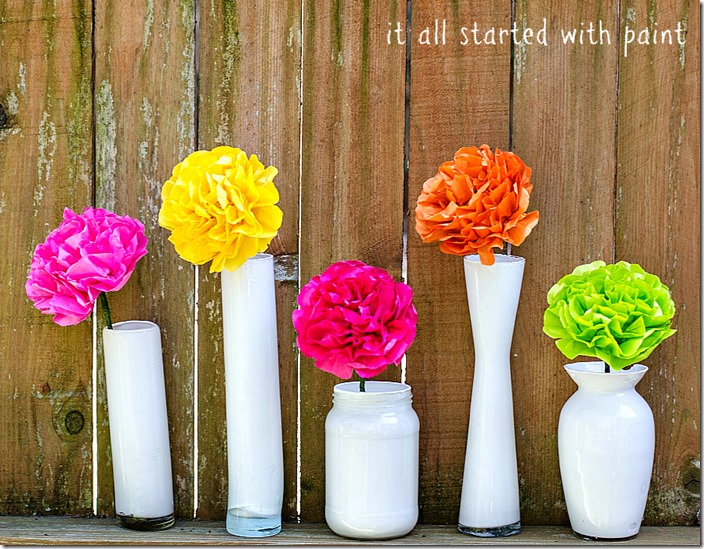 How To Make Tissue Paper Flowers - I Heart Nap Time