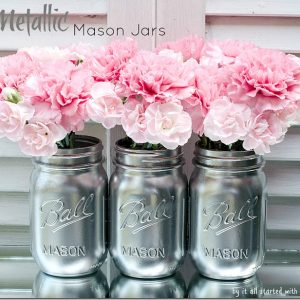 masson-jar-painted-silver