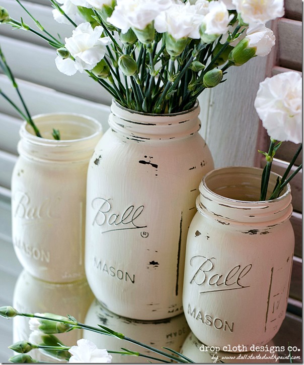 Annie_Sloan_Chalk_paint_Mason_Jars_for_Weddings-4