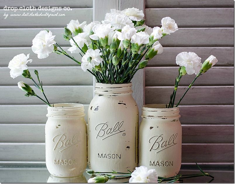 Annie_Sloan_Chalk_paint_Mason_Jars_for_Weddings