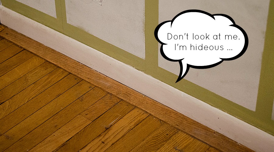a baseboard fix It All Started With Paint