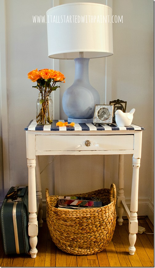 table-with-painted-stripes