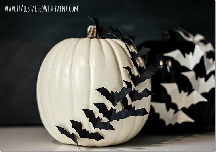 No-carve-pumpkin-idea-with-bats