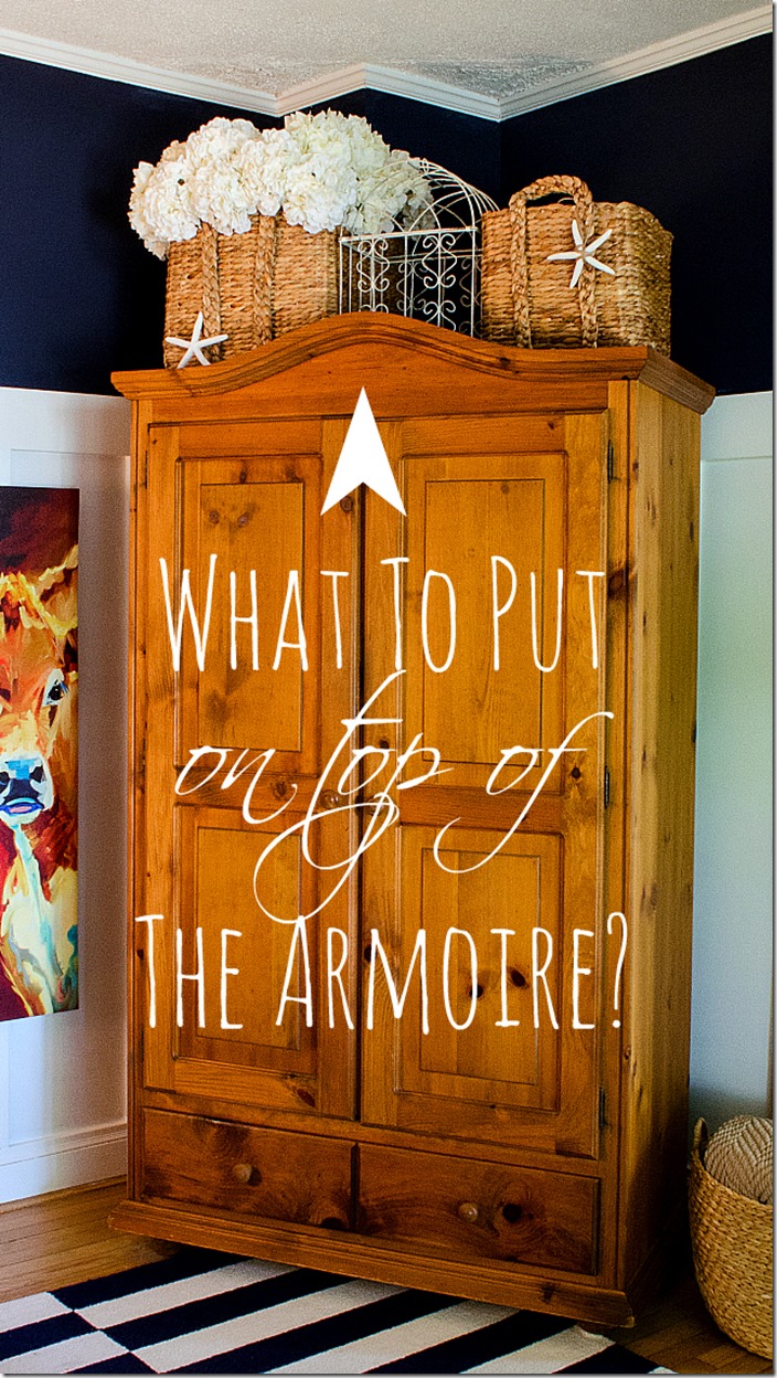 How-to-Style-top-of-armoire-cabinet