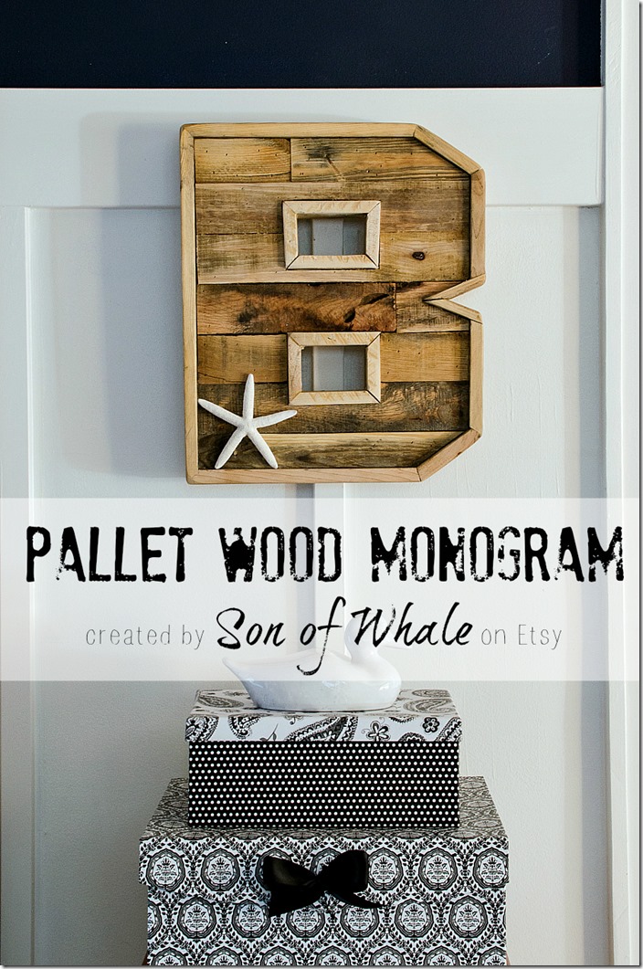 Monogram-wall-art-made-from--pallet-wood