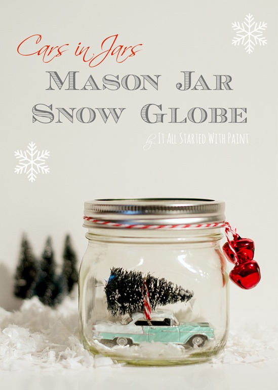 How to Make a Mason Jar Glitter Globe – Craftivity Designs