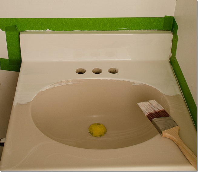 How To Paint A Sink