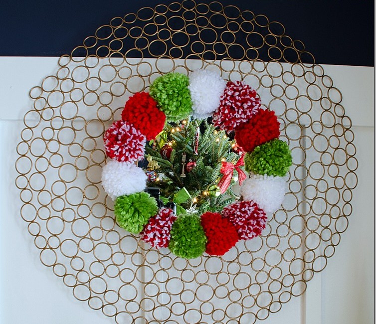 Pom-Pom-Wreath