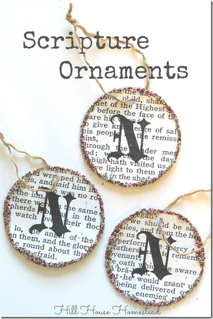 Scripture Ornaments