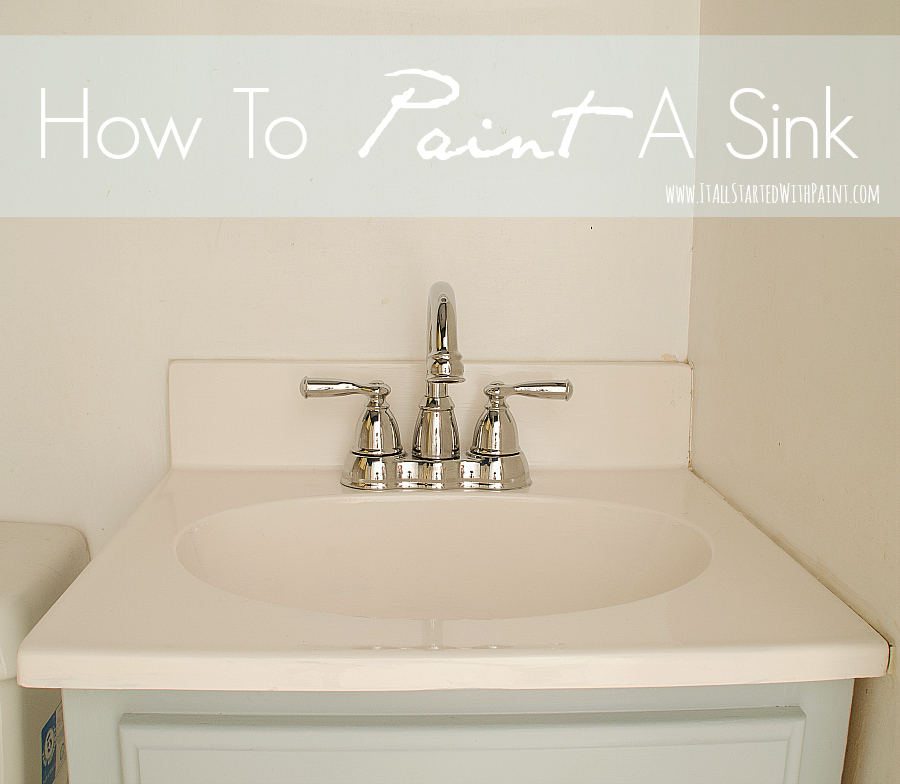 Paint for a fiber glass sink
