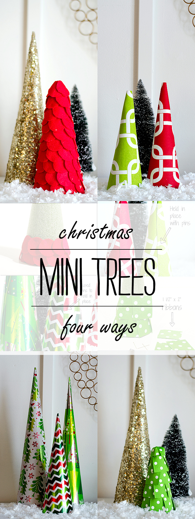 Christmas Crafts - Mini Trees