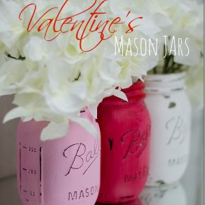 painted-mason-jars-red-pink-white