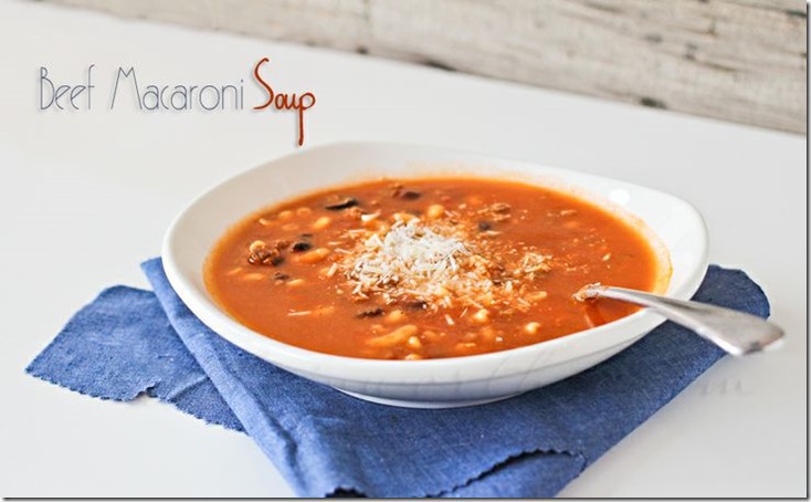 beef-macaroni-soup