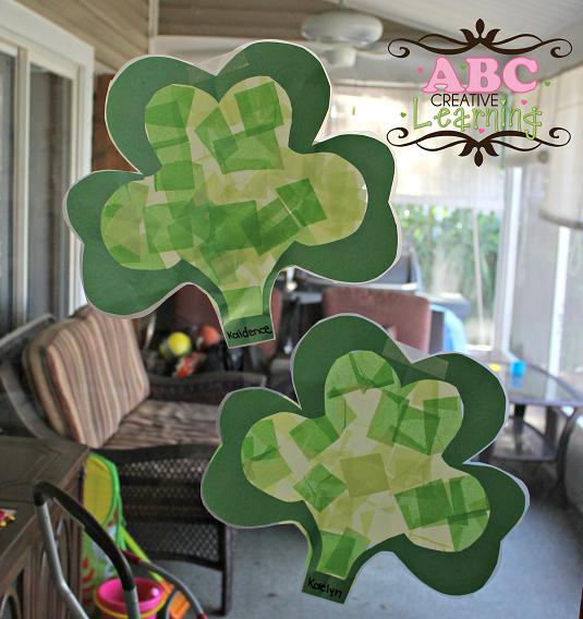 kid craft for st. patrick's day