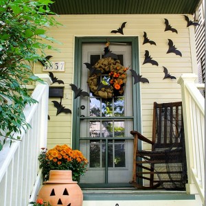 halloween front door