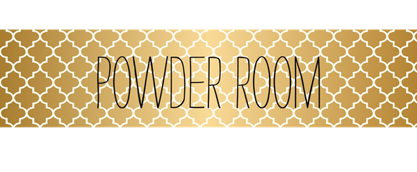 Powder Room Home Tour