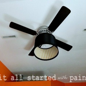 ceiling fan makeover