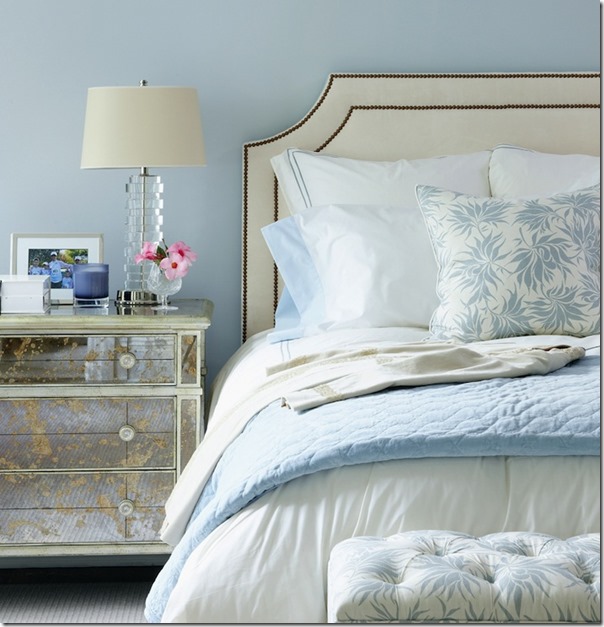 blue-bedroom decor pad