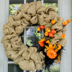 Burlap craft