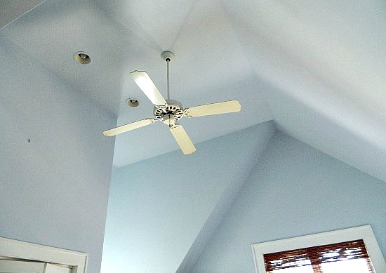 How To Paint Vaulted Ceiling without Scaffolding