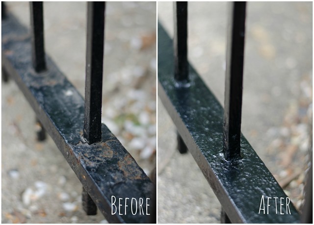 how-to-paint-wrought-iron-fence 2