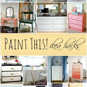 painted ikea furniture