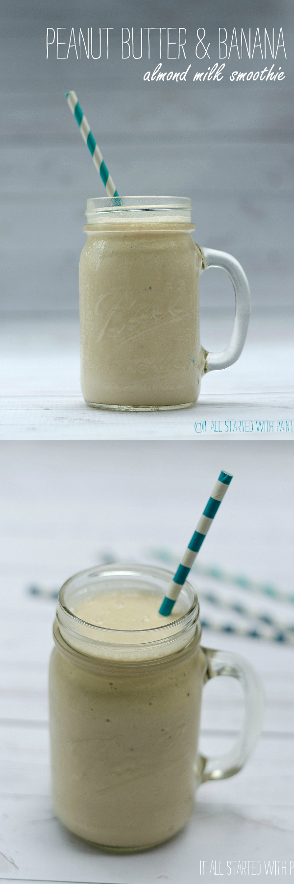 Peanut Butter Almond Milk Smoothie