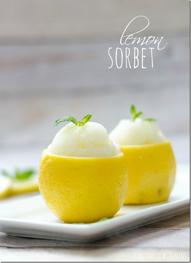 Lemon Sorbet Without Ice Cream Maker