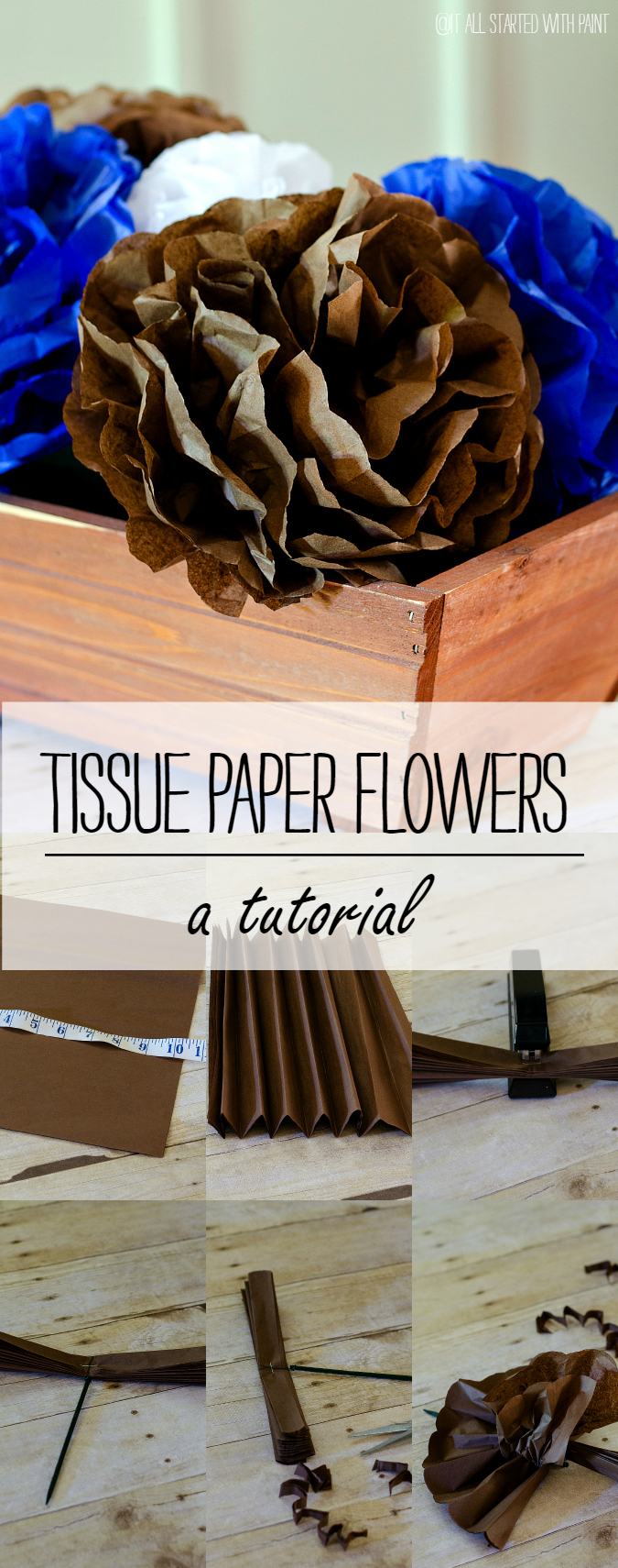 Tissue Paper Flowers: How To Make Tissue Paper Flowers