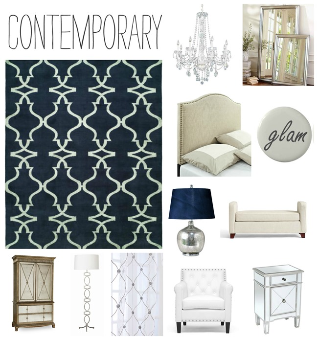 rug-contemporary-bedroom-design-glam 2