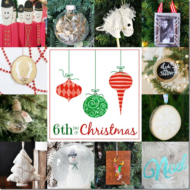 12 bloggers + 12 days = 144 handmade Christmas ornaments