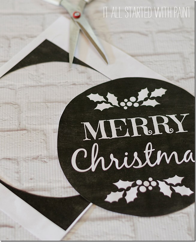 Embroidery Hoop Christmas Ornaments - Remodelando la Casa